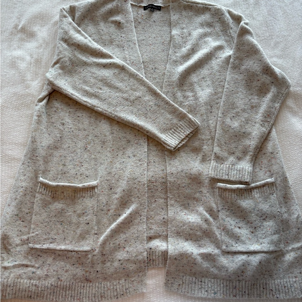 Cozy Beige Women's Cardigan Sweater